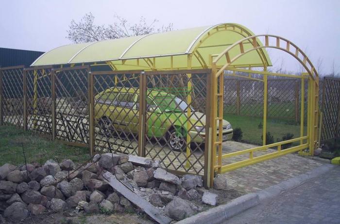 Автонавес 3,7х4 